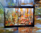 'ZEW NATURY' - 160x80cm, akryl na płótnie